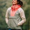 Hot Passenger Alexander Recycled Polar Hooded Fleece Pistachio