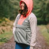 Hot Passenger Alexander Recycled Polar Hooded Fleece Pistachio