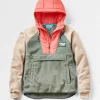 Hot Passenger Alexander Recycled Polar Hooded Fleece Pistachio