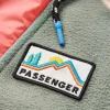 Hot Passenger Alexander Recycled Polar Hooded Fleece Pistachio