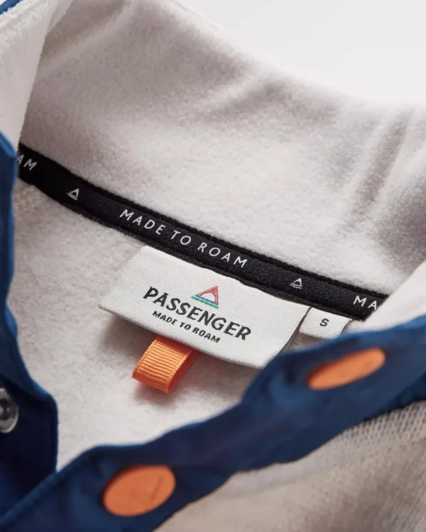 Clearance Passenger Amber Recycled Polartec® Fleece Vintage White