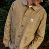 Shop Passenger Balsa Canvas Overshirt Biscuit