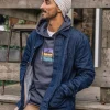 New Passenger Balsa Organic Denim Overshirt Denim Blue