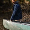 New Passenger Balsa Organic Denim Overshirt Denim Blue