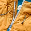 Online Passenger Base Recycled Thermore® Insulated Jacket Dusty Ochre/ Corsair Blue