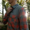 Online Passenger Bozeman Shirt Buffalo Check Orange