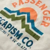 New Passenger Breathe Recycled Cotton Marl T-Shirt Milky Marl