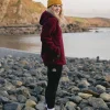 Sale Passenger Calla Hooded Recycled Polar-Lined Fleece Windsor Wine