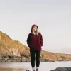 Sale Passenger Calla Hooded Recycled Polar-Lined Fleece Windsor Wine