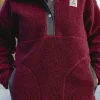 Sale Passenger Calla Hooded Recycled Polar-Lined Fleece Windsor Wine