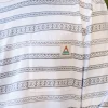 Fashion Passenger Crackle Organic Relaxed Fit LS T-Shirt White Fairisle Stripe