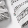 Fashion Passenger Crackle Organic Relaxed Fit LS T-Shirt White Fairisle Stripe
