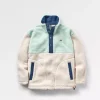 Store Passenger Create Recycled Deep-Pile Sherpa Fleece Vintage White