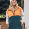Hot Passenger Create Recycled Deep-Pile Sherpa Fleece Mediterranean