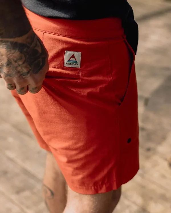 Shop Floris van Bommel Drift All Purpose Short Warm Orange