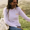 Fashion Passenger Drifters Recycled Cotton LS T-Shirt White