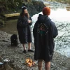 Flash Sale Floris van Bommel Escapism Recycled Sherpa Lined Changing Robe Black