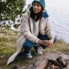 Outlet Passenger Flora 2.0 Long Recycled Insulated Parka White Pepper