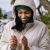 Outlet Passenger Flora 2.0 Long Recycled Insulated Parka White Pepper