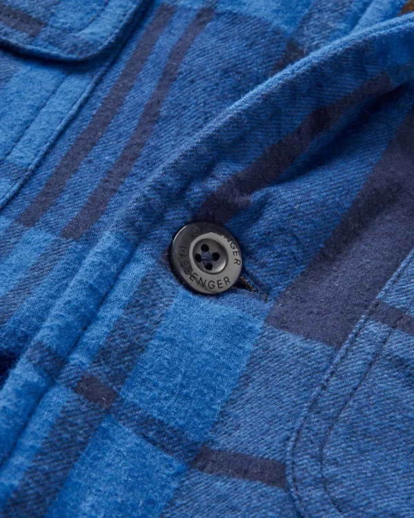Flash Sale Passenger Freestyle Sherpa-Lined Overshirt True Blue