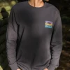 Outlet Passenger Grounded Organic Cotton Sweatshirt Charcoal