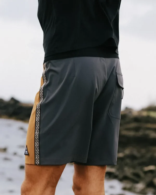 Best Floris van Bommel Hollow Recycled Boardshort Coconut
