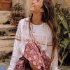 Fashion Passenger La Sarena Recycled Cotton Oversized LS T-Shirt White