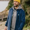 New Passenger Lachelt Lined Cord Overshirt Dark Denim