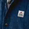 New Passenger Lachelt Lined Cord Overshirt Dark Denim