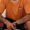 Store Floris van Bommel Lauca Recycled Relaxed Fit T-Shirt Tangerine