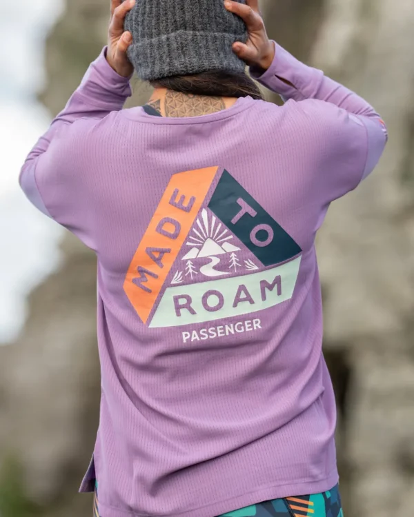 Sale Passenger Lotus Recycled Active LS Top Lilac