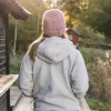 New Passenger North Coast 2.0 Full Zip Recycled Sherpa Fleece Oatmeal