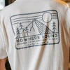 Shop Passenger Nowhere Bound Recycled Cotton T-Shirt White