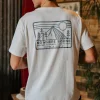 Shop Passenger Nowhere Bound Recycled Cotton T-Shirt White