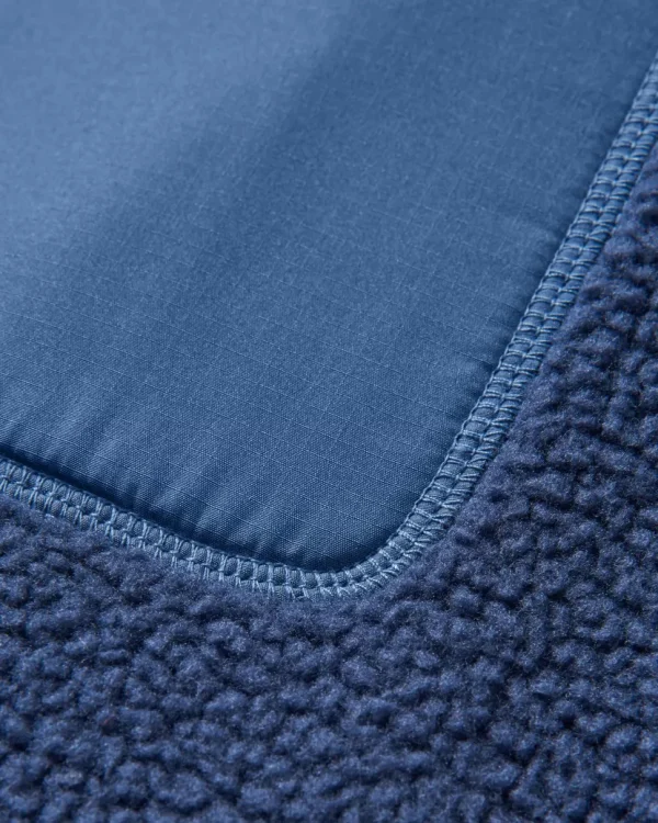Store Floris van Bommel Offgrid Recycled Sherpa Fleece Jogger Rich Navy