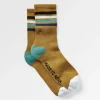 Sale Floris van Bommel Organic Midweight Crew Socks Mustard Yellow