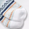 Discount Passenger Organic Midweight Patterned Socks Blue Fog