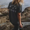 Flash Sale Passenger Penida Recycled Cotton T-Shirt Faded Black