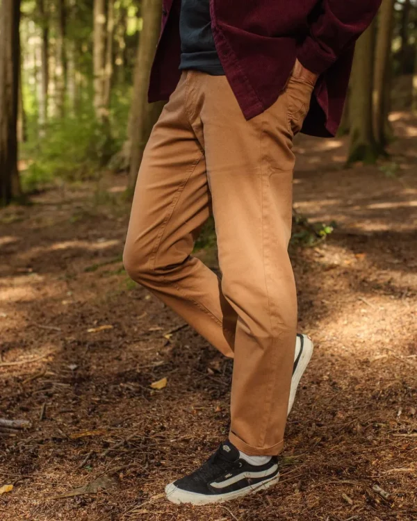 Fashion Floris van Bommel 365 5 Pocket Pants Coconut