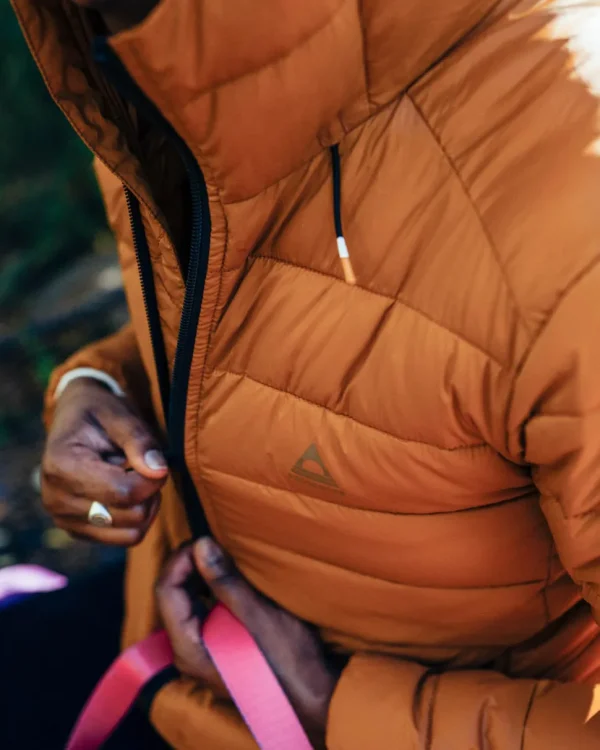 Best Sale Passenger Pow Recycled Insulated Jacket Glazed Ginger