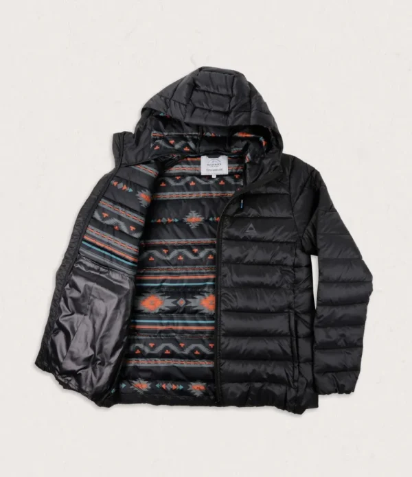 New Passenger Pow Recycled Insulated Jacket True Black