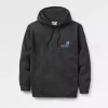 Cheap Passenger Roam Wild Recycled Cotton Hoodie Black