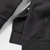 Cheap Passenger Roam Wild Recycled Cotton Hoodie Black