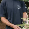 Cheap Floris van Bommel Rooted Recycled Relaxed Fit T-Shirt Black