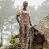 Shop Passenger Serenity Dungarees Chestnut Floral Pattern
