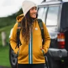 Sale Passenger Slope Hooded Recycled Fleece Dusty Ochre