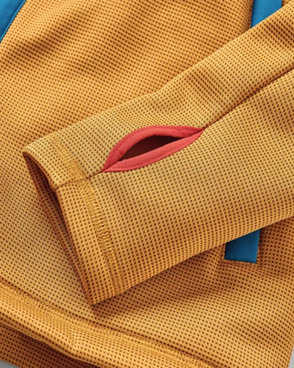 Sale Passenger Slope Hooded Recycled Fleece Dusty Ochre