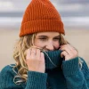 Cheap Passenger Snug Recycled Polo Neck Knitted Jumper Mediterranean