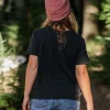 Outlet Passenger Solitude Recycled Cotton Oversized T-Shirt Black