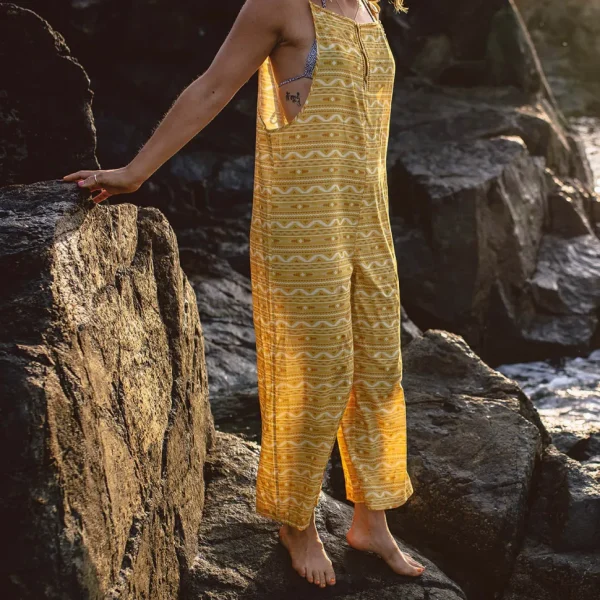 Shop Passenger Spirit Jumpsuit Ochre Yellow Sol